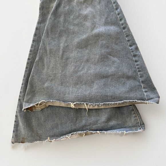 We the Free Jeans Womens 26 Blue Extreme Flare Bell-Bottoms‎ Float on Wide - Picture 5 of 10